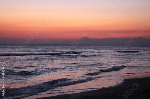 Sea sun set 2