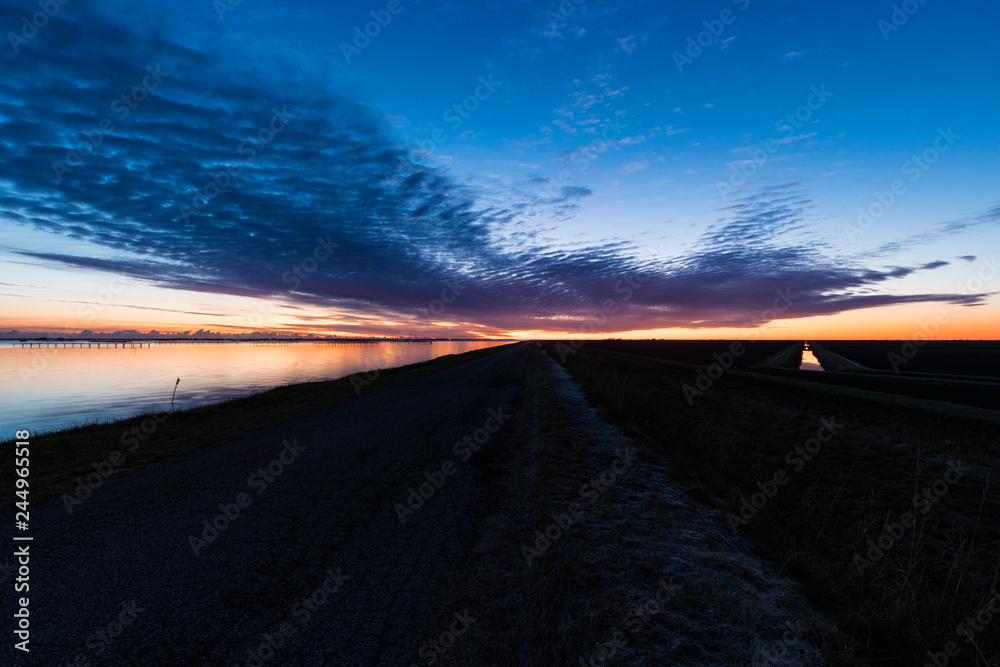 Natural Park of Po Delta in Italy