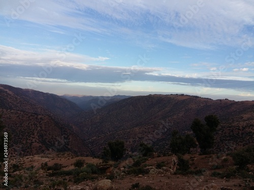 view of mountains