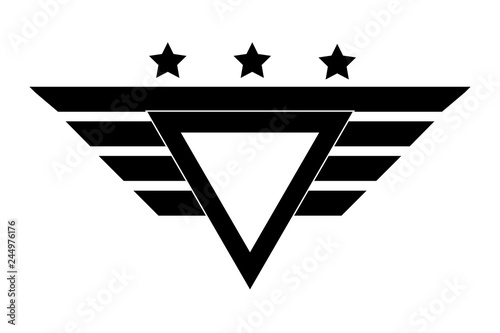 Army forces emblem design