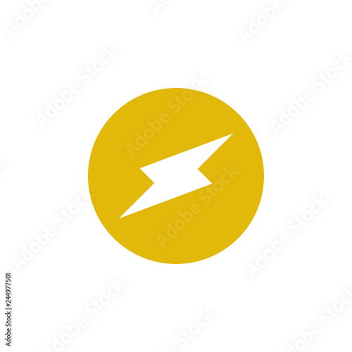 Bolt icon graphic design template vector Free Download Bolt icon graphic design template vector - GFXLoad