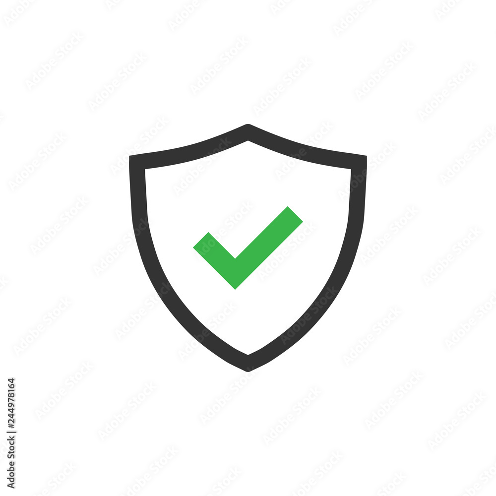 Shield icon graphic design template vector Shield icon graphic design template vector