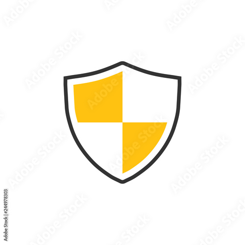 Shield icon graphic design template vector Free Download Shield icon graphic design template vector - GFXLoad