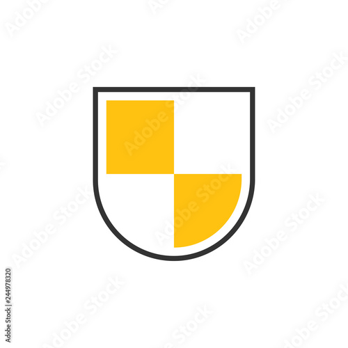 Free Download Shield icon graphic design template vector - GFXLoad