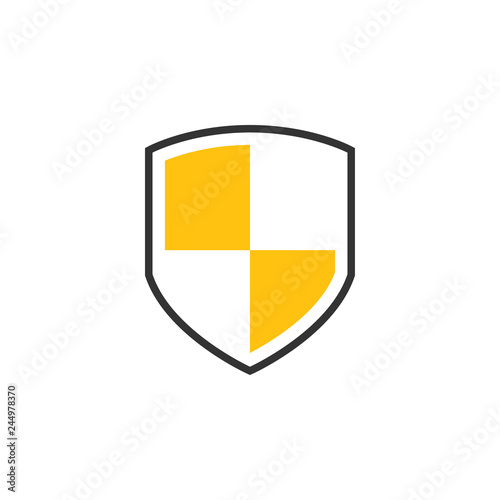 Free Download Shield icon graphic design template vector - GFXLoad