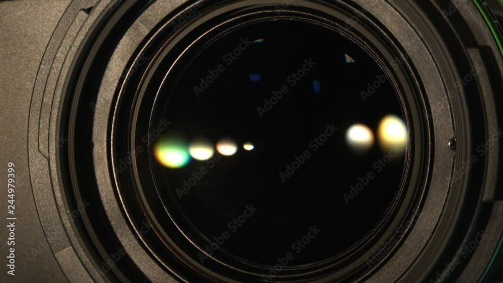 Video camera - using the zoom