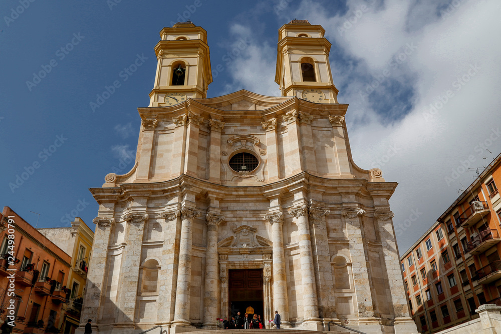 Chiesa di Sant'Anna nel quartiere Stampace a Cagliari