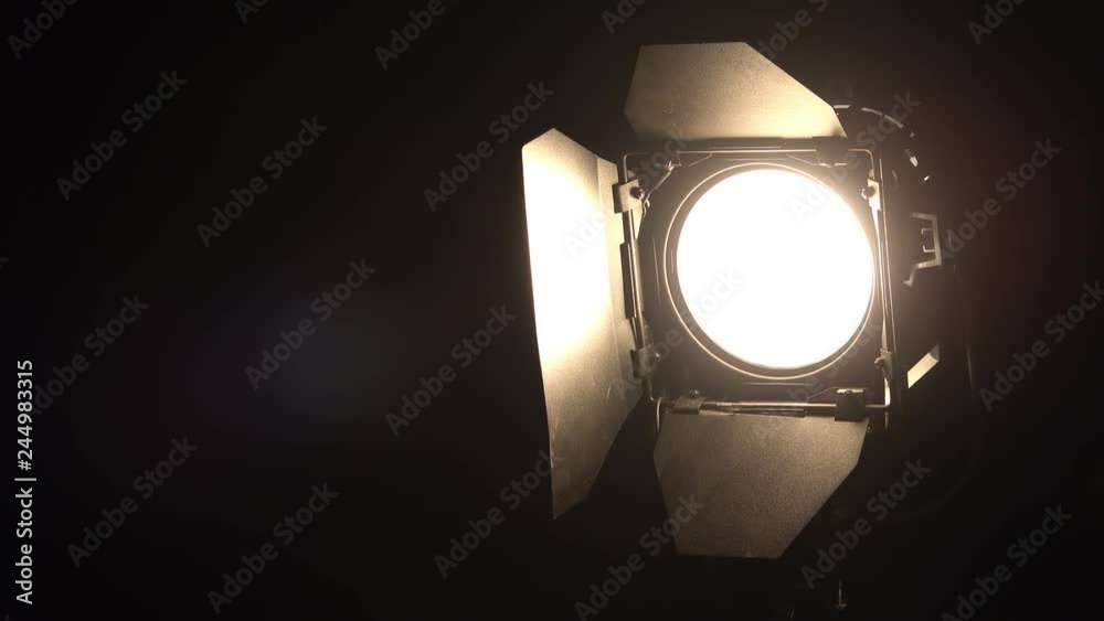 Studio light is on