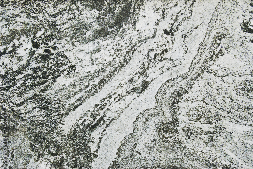 Naklejka premium Grey Natural Granite Stone Texture