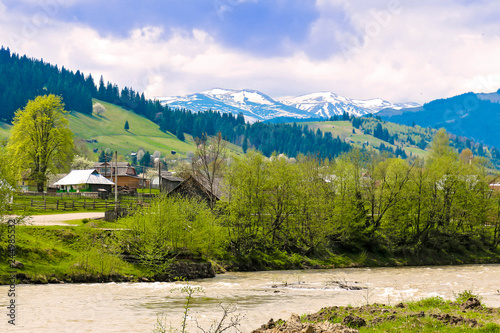 Spring mountains