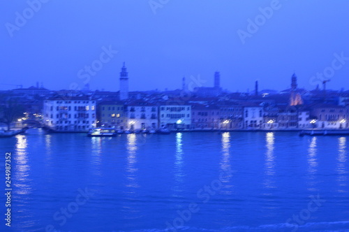 night view of the Venice © Elena Bandurka
