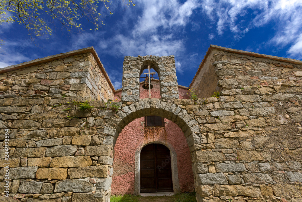 Esterno Chiesa di nostra signora di Valverde a  Nuoro - Sardegna - Italia