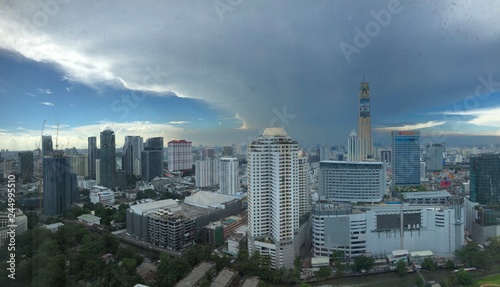 Photography bangkok skyline