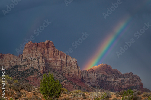 Zion Canyon Rainbow