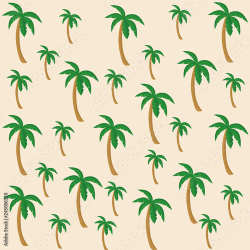 pattern of coconut tree © muhammad