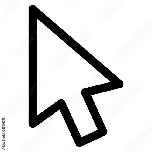 nmps1 NewMousePointerSign nmps - english - mouse pointer: computer - click - cursor - arrow - simple template - square xxl g7107