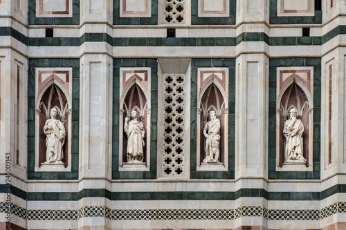 Slika na platnu Firenze, Particolari Campanile di Giotto