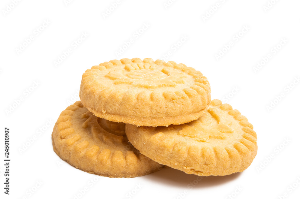 butter cookies isolated butter cookies isolated