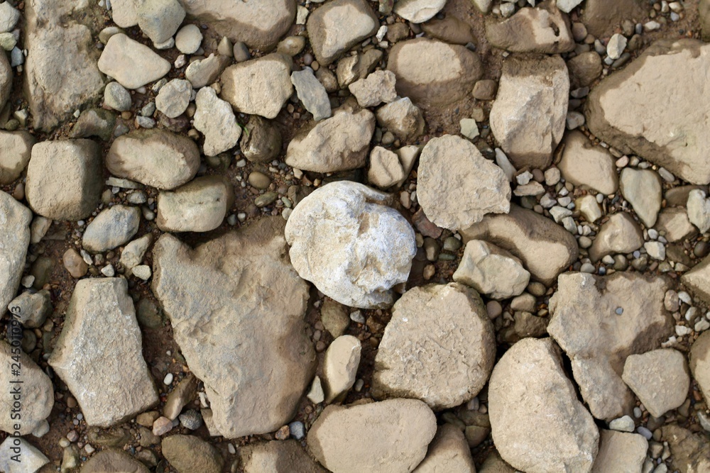 A close view of the rock and stone surface. A close view of the rock and stone surface.