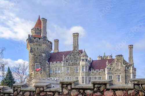 Photography Scenic view of Casa Loma theatre in Toronto