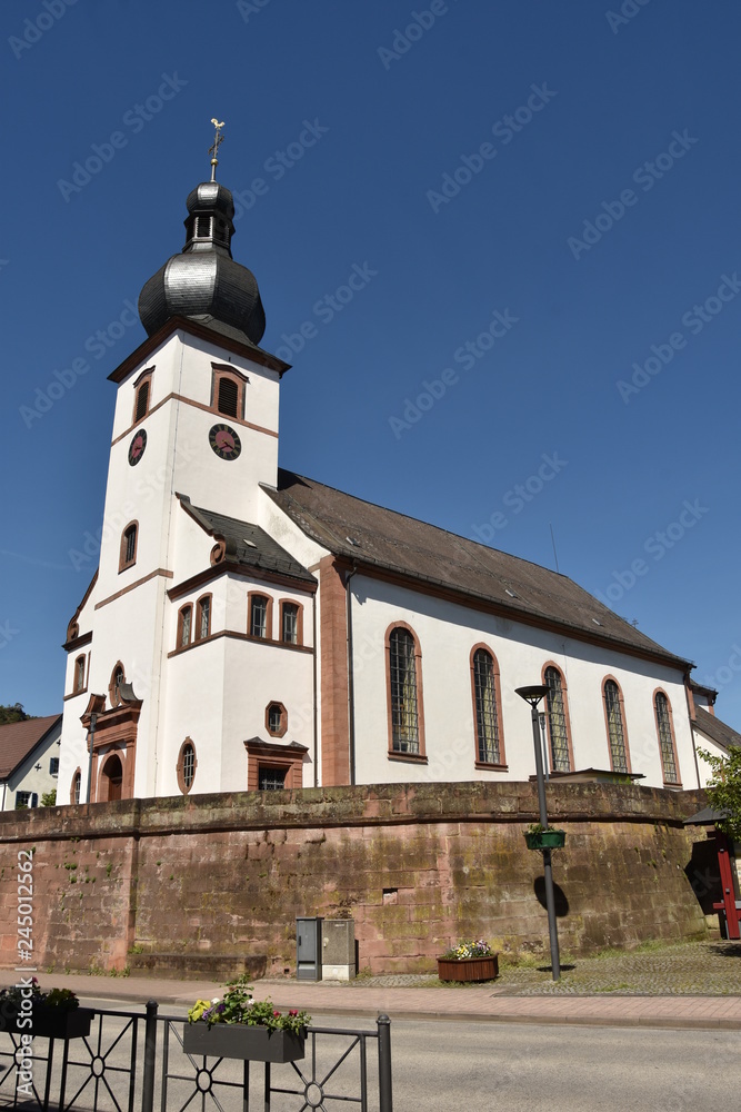 Katholische Kirche St. Laurentius in Dahn ,Germany,2017