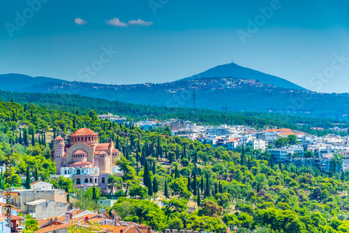 Saint Paul cathedral in Thessaloniki, Greece photo