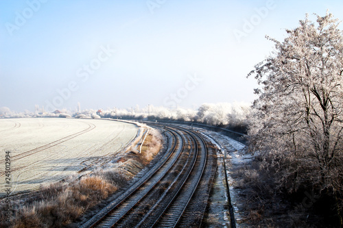 Schienen, Infrastruktur im Winter