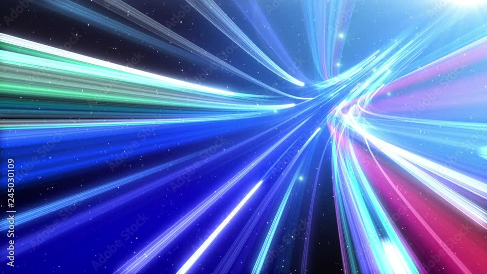 Laser Beam line abstract background.