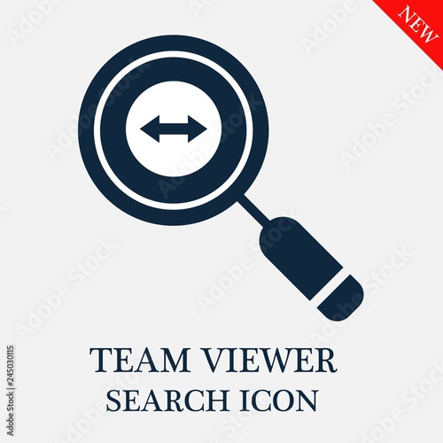 Team viewer search icon