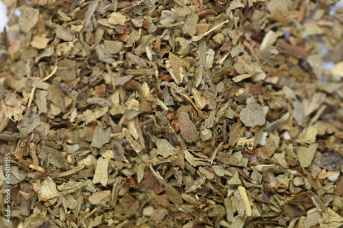 Dried Oregano macro 