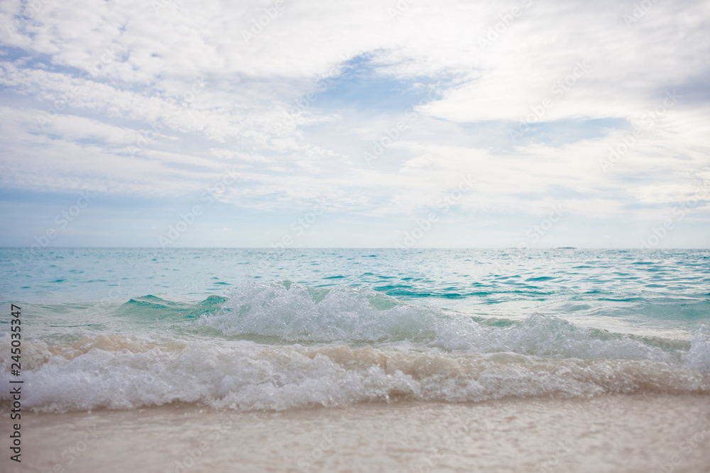 Fototapeta premium Beach. sea relaxation landscape