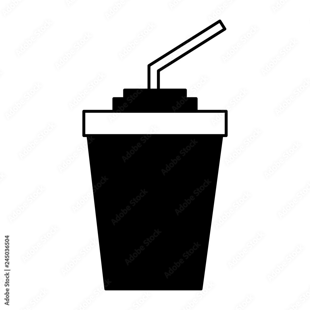 paper cup soda with straw paper cup soda with straw