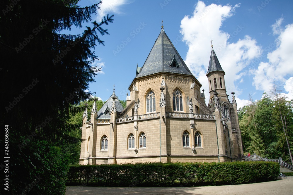 The Tomb of the House of Schwarzenberg is one of the most architecturally remarkable heritage buildings to be visited in South Bohemia. The tomb is located near Třeboň.