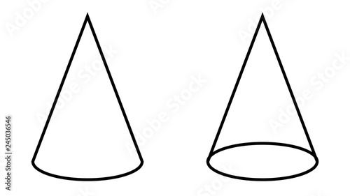 Geometry cone vector
