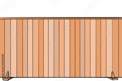 board fence. house real estate