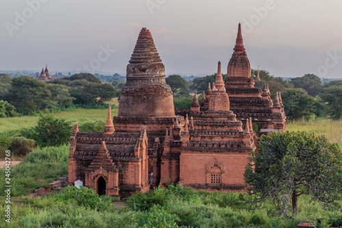 Shwe Nan Yin Taw Monastic complex in Bagan  Myanmar