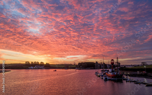 Ballydorn Lightship and strangford lough