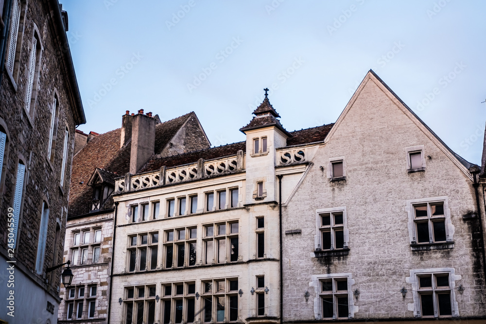 Maison bourguignonne, architecture de Bourgogne, France