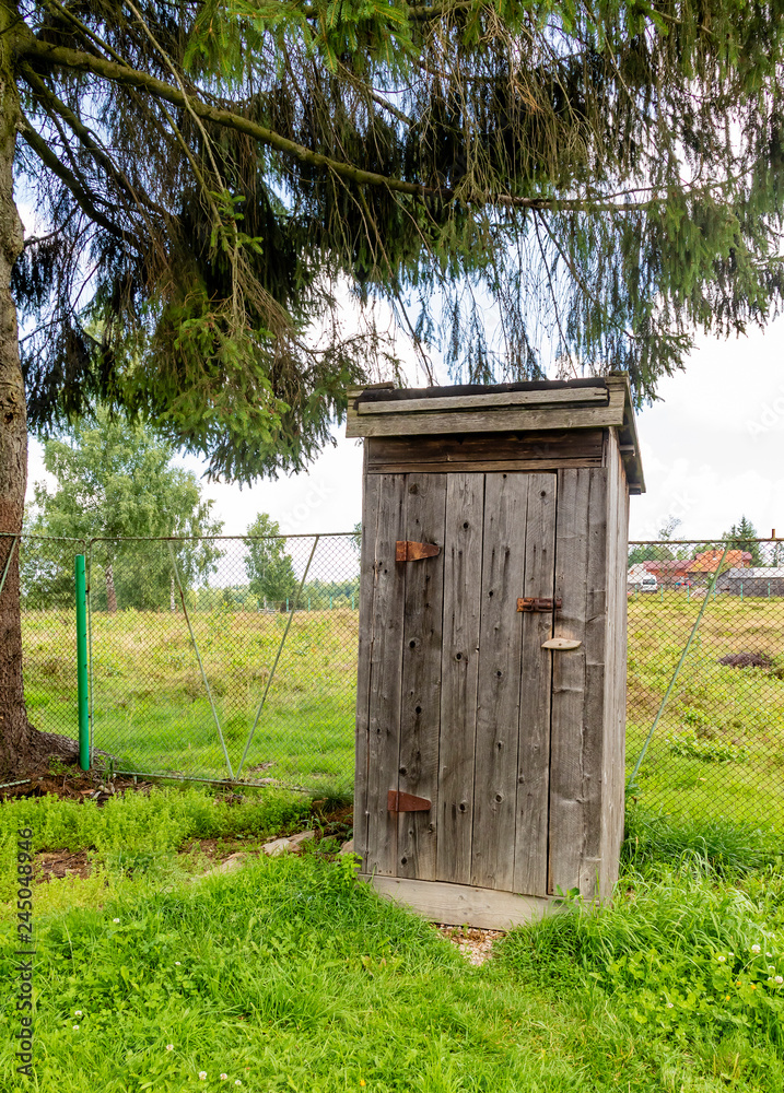 An Old Outhouse