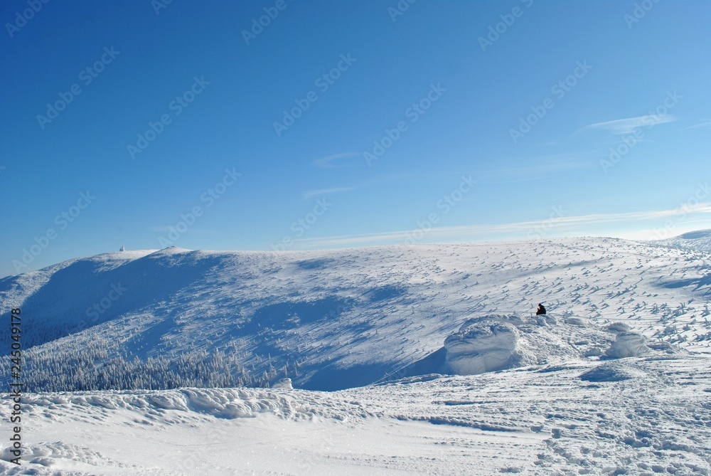 Zima w Karkonoszach