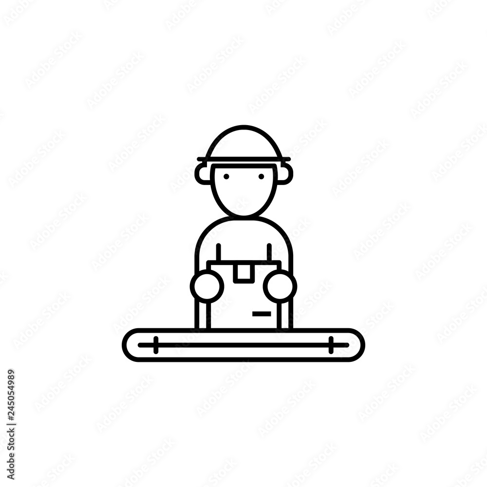 factory, packing, boxes icon. Element of production icon for mobile concept and web apps. Thin line factory, packing, boxes icon can be used for web and mobile factory, packing, boxes icon. Element of production icon for mobile concept and web apps. Thin line factory, packing, boxes icon can be used for web and mobile