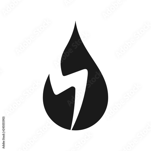 waterdrop vector logo.