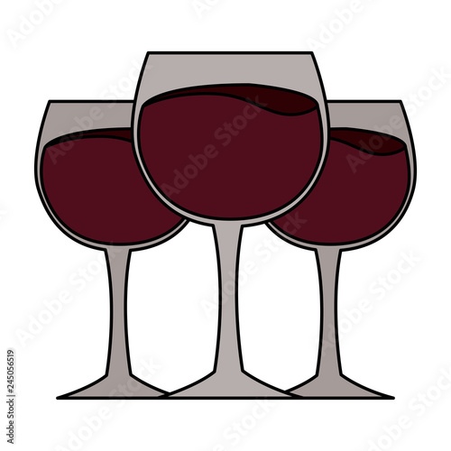 wine glass cups