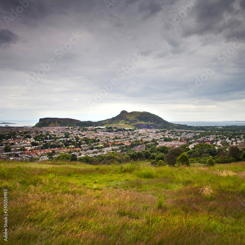 Landscape from Blackford Hill, Edinburgh walks for trvellers. photo