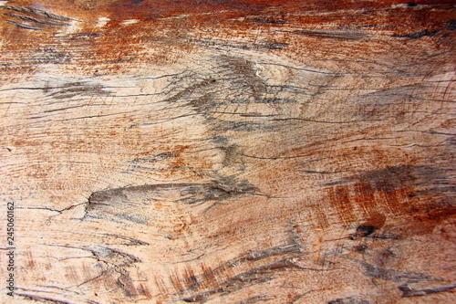 Old brown wooden for background.