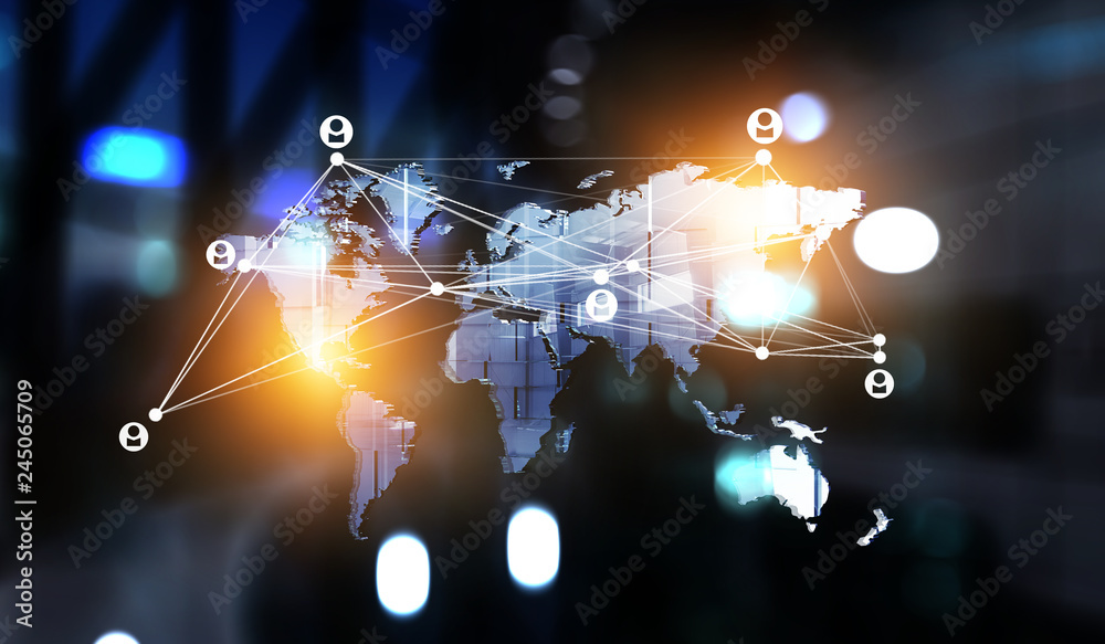 Concept of global networking Concept of global networking