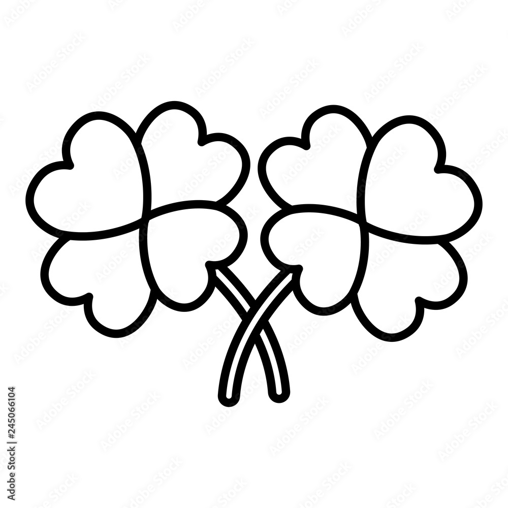 clover four leaves clover four leaves