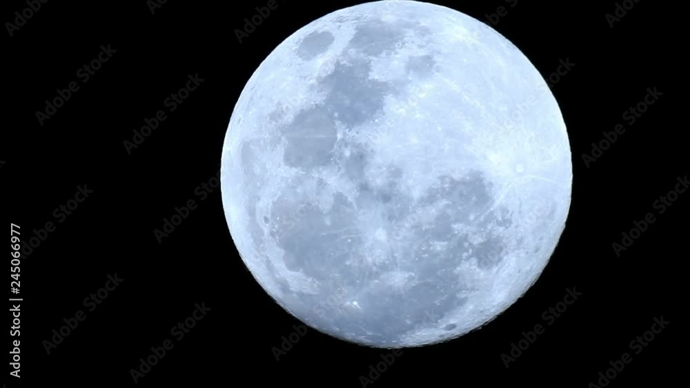 Full moon video / The Moon is an astronomical body that orbits planet Earth and is Earth's only permanent natural satellite.