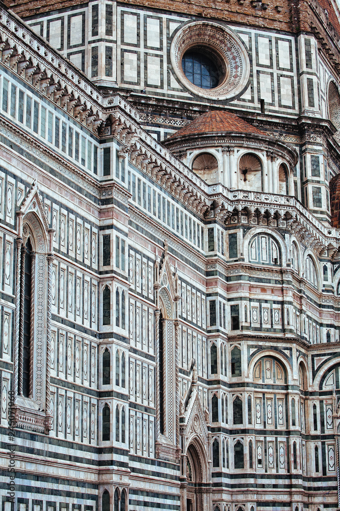 Detail of Florence cathedral