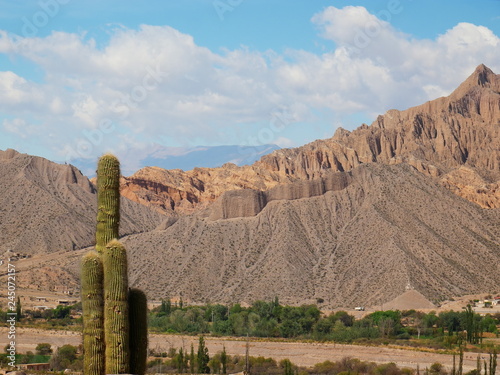 Tilcara in the quebrada de Humahuaca, Argentina